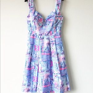 New Lilly Pulitzer Cyndi Dress, Size 2